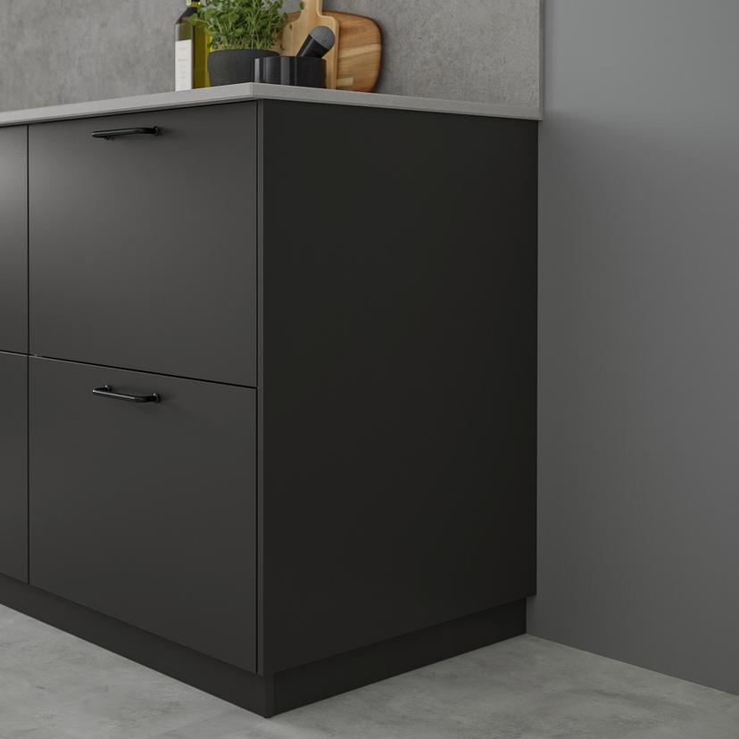 FÖRBÄTTRA — накладная панель, матовая поверхность антрацит, 62x240 см