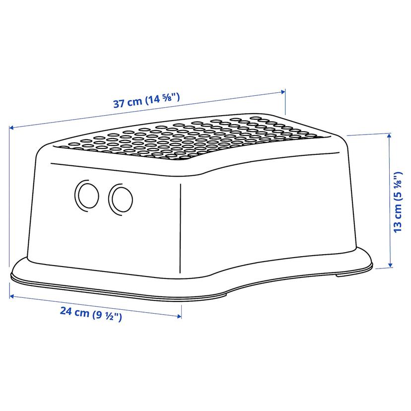 FÖRSIKTIG — Детский подиум, бело-бирюзовый