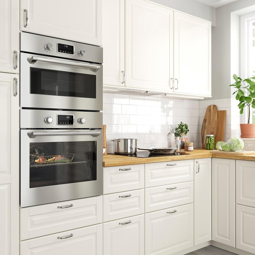 FORNEBY — конвекционная духовка с паром, IKEA 500 цвет нержавеющей стали