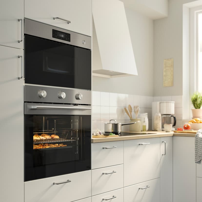 FRILLESBO — Piekarnik z funkcją konwekcji, funkcja grillowania stalowy/IKEA 300,