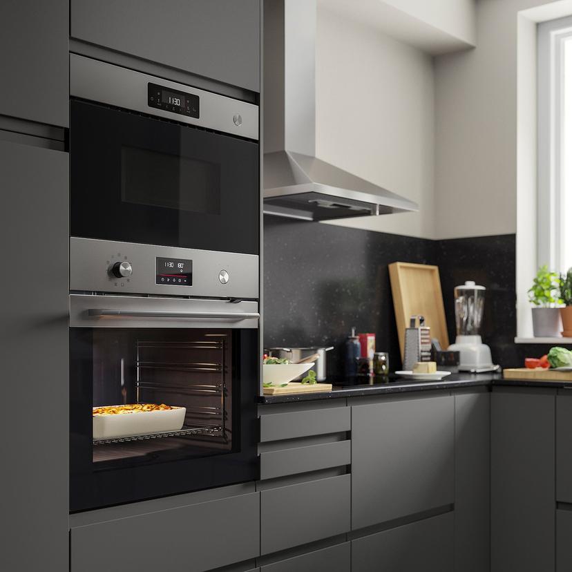 FRILLESBO — Духовой шкаф с конвекцией, IKEA 500, сталь/сталь IKEA 500