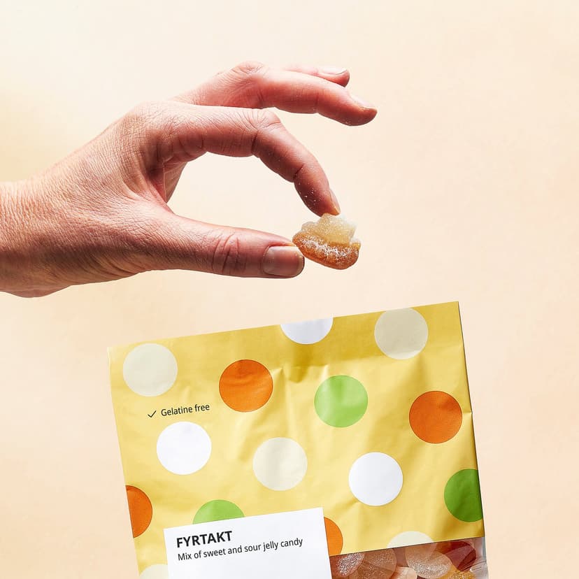 FYRTAKT — Сладкие и кислые желейные конфеты, 450 гр