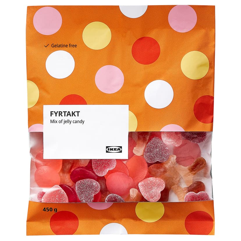 FYRTAKT — Ассорти желейных конфет, 450 гр