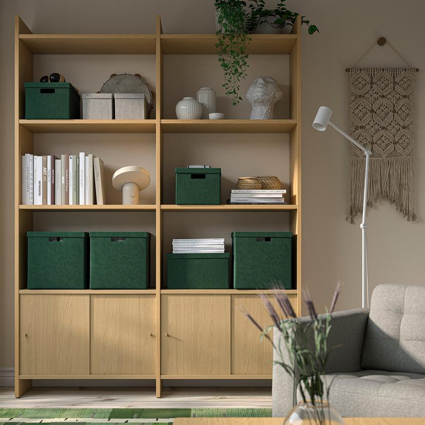 GJÄTTA — Контейнер с крышкой, 18x25x15 см