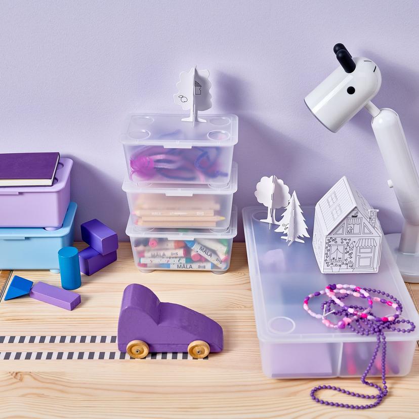 GLIS — Коробка с крышкой, прозрачная