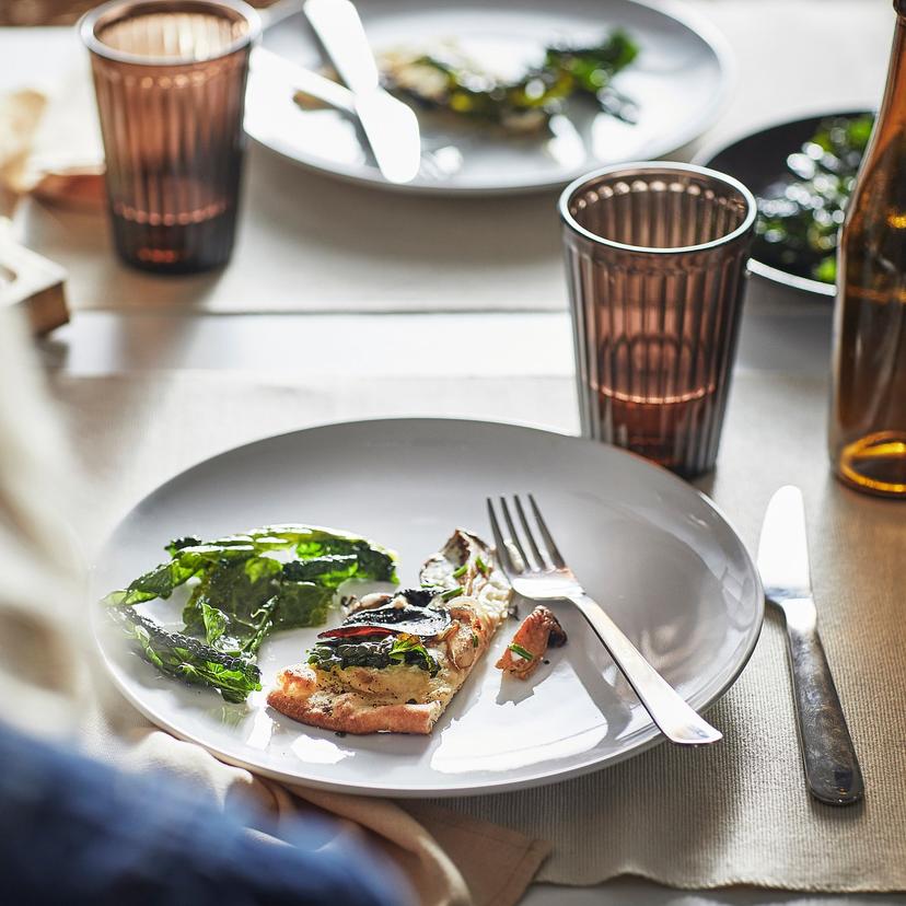 GODMIDDAG — тарелка, белый, 26 см