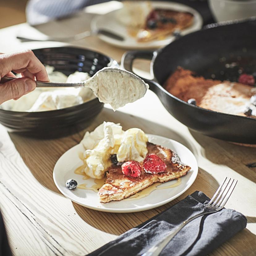 GODMIDDAG — тарелка десертная, белый, 20 см