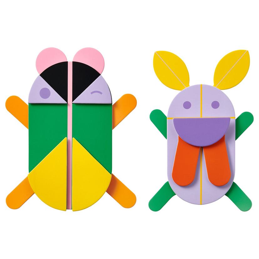 GREJSIMOJS — Dekoracja ścienna, zest. 2 szt., wielobarwny,