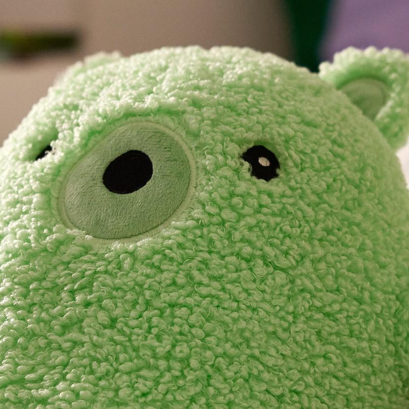 GREJSIMOJS — Pluszak, niedźwiedź/zielony,