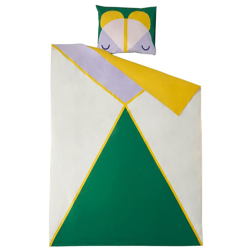 GREJSIMOJS — Poszwa na kołdrę i poszewka, wielobarwny,