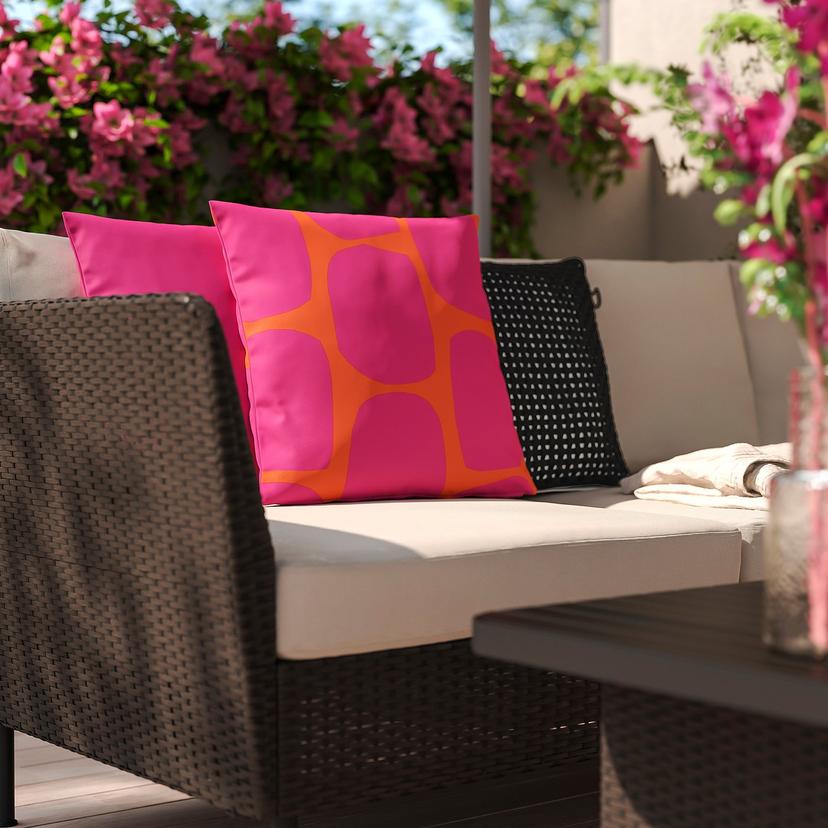 GULLBERGSÖ / HJÄRTERÖ — комплект подушек, 3 шт.