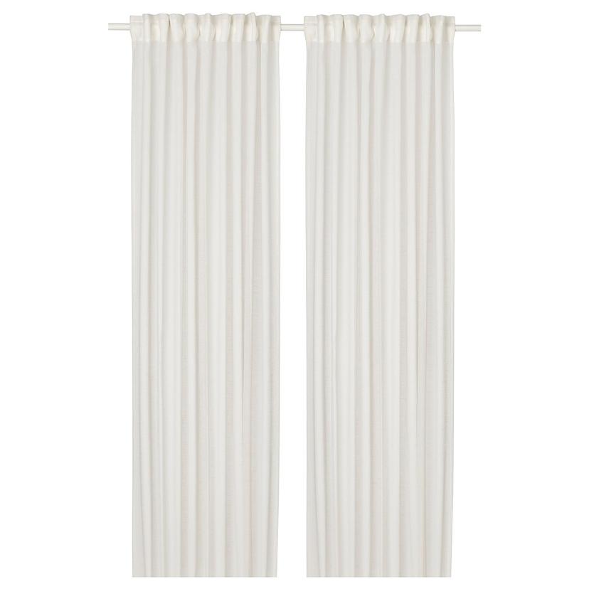 HÄLLEBRÄCKA — гардины, 2 шт., белый, 145x300 см