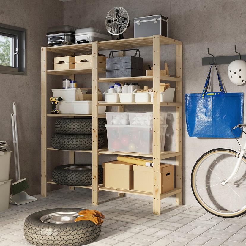 HEJNE — 2 секции, хвойное дерево, 154x50x171 см