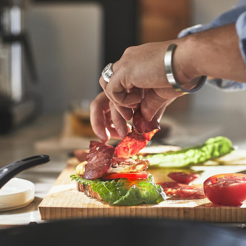 HEMLAGAD — сковорода, антипригарное покрытие черный, 24 см