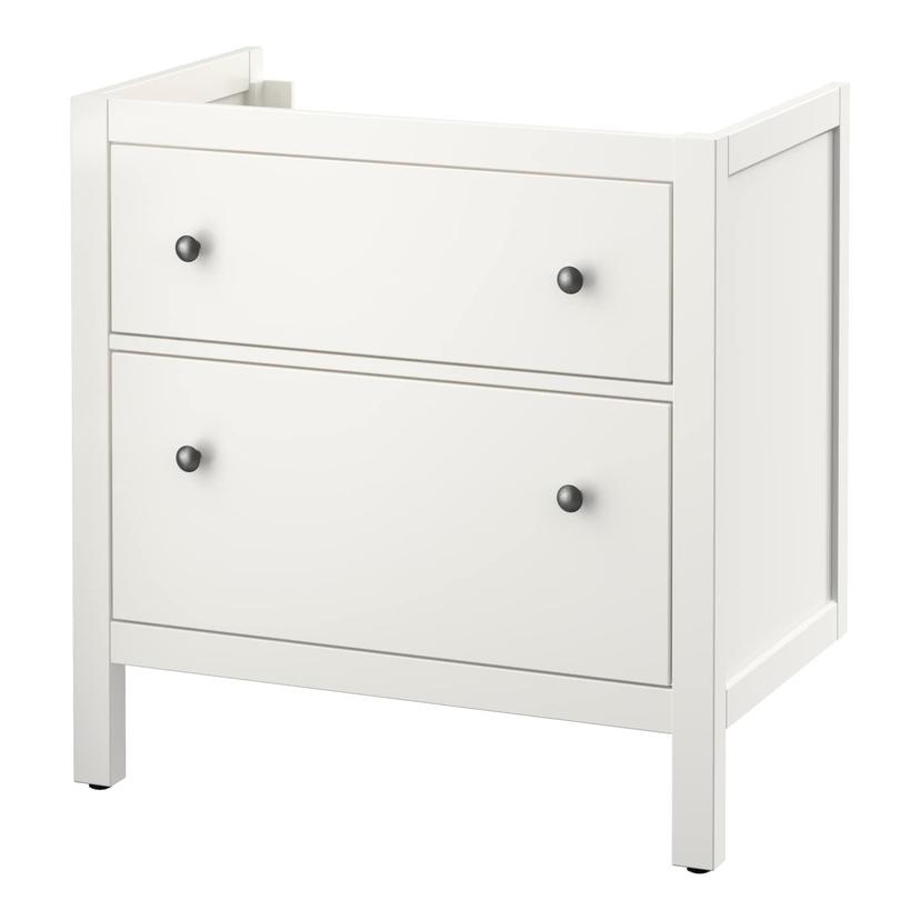 HEMNES — шкаф для раковины с 2 ящ, белый, 80x47x83 см
