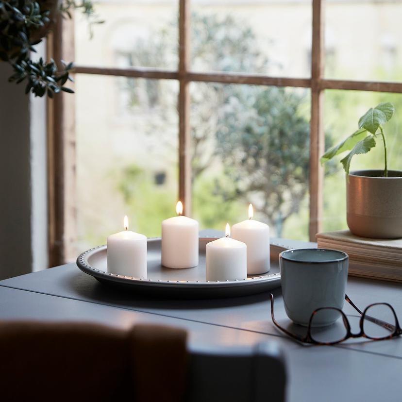 HEMSJÖ — Натуральная свеча-брикет без запаха.