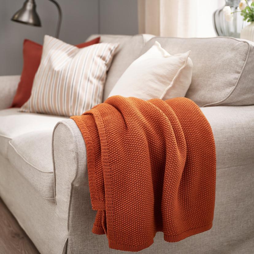 HUMLEMOTT — клетчатый, красновато-коричневый