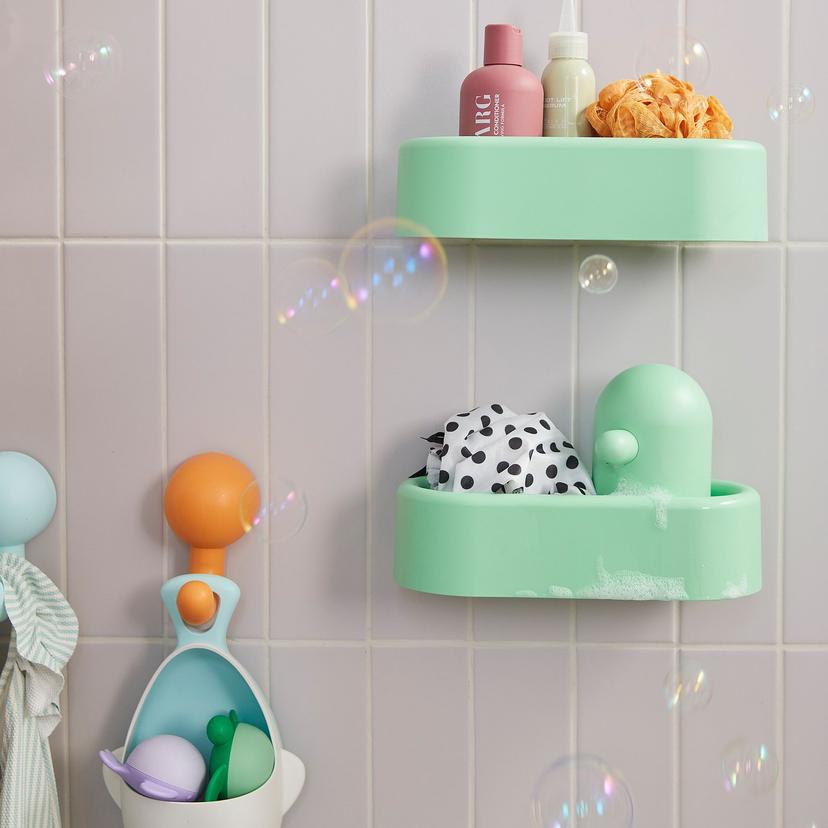 HUMLESJÖN — Корзинка на присоске, светло-зеленая