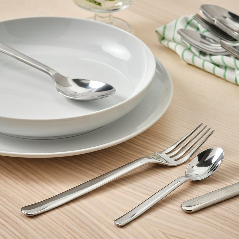 IKEA 365+ — Столовый набор,24 предмета, нержавеющ сталь
