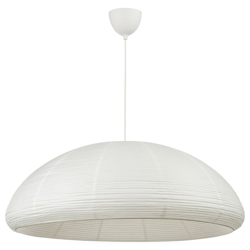 IKEA PS 2026 / HAVSDJUP — Lampa wisząca, wykonano ręcznie/biały,