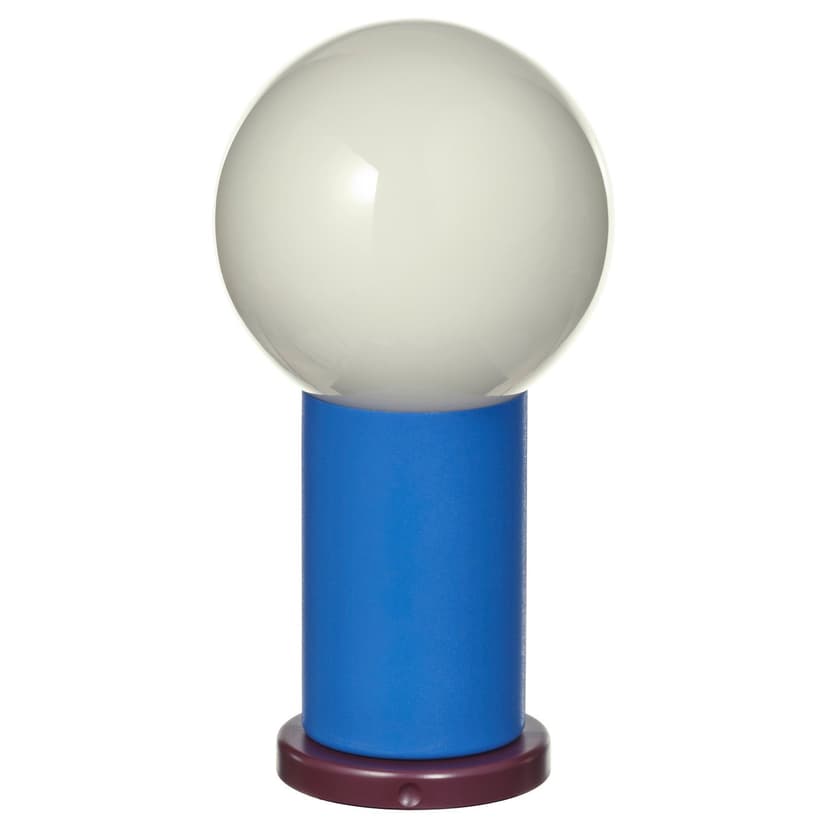 IKEA PS 2026 — Przenośna lampa LED, na baterie można przyciemniać/niebieski jasnożółty,