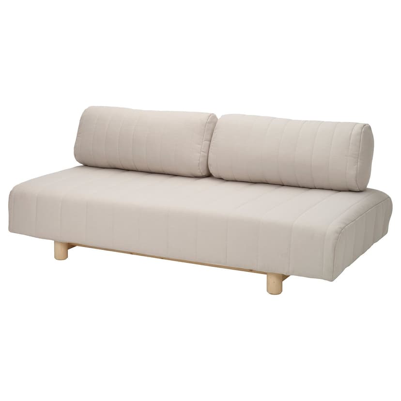 IKEA PS 2026 — Sofa 3-osobowa, rozkładana, Skiftebo jasny szarobeżowy,