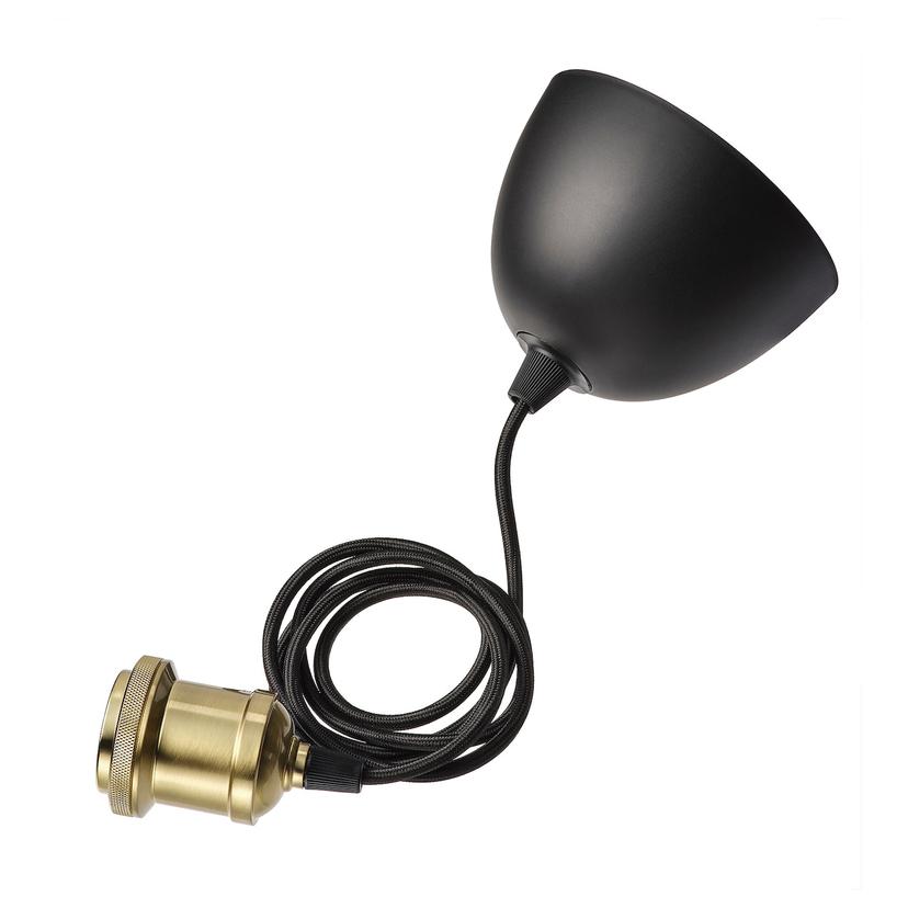 JÄLLBY — шнур-подвес, текстиль латунированный, 1.4 м