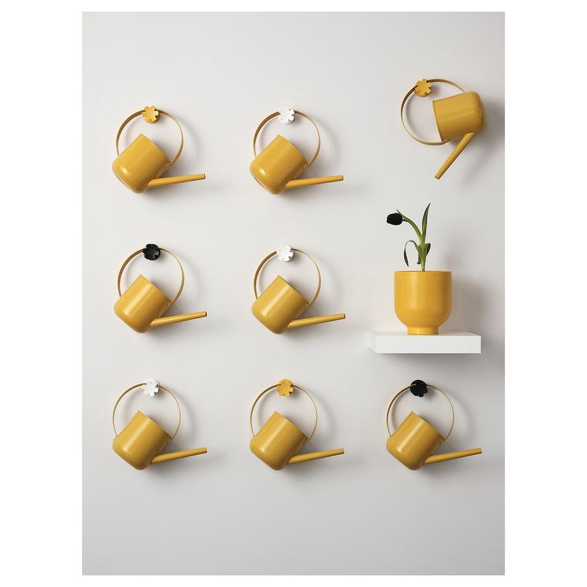 JORDBORR — Самоклеящийся крючок, снежинки/разноцветные