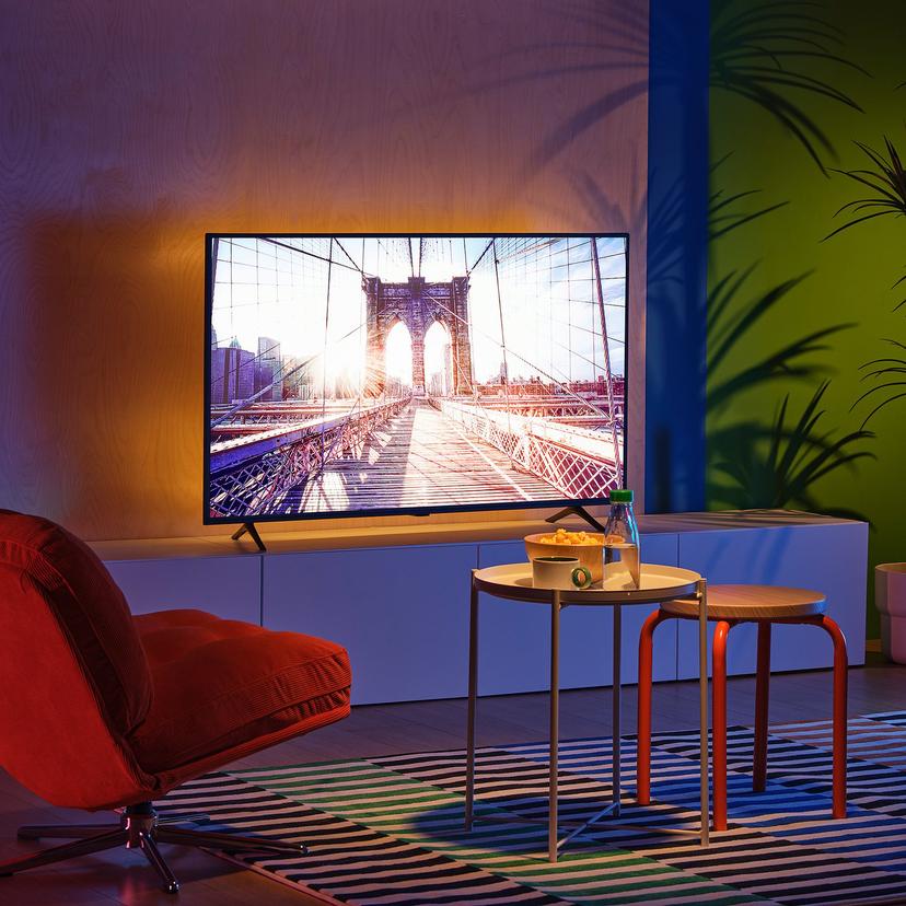 KABBLEKA — Светодиодная лента с USB-портом, с регулировкой яркости.