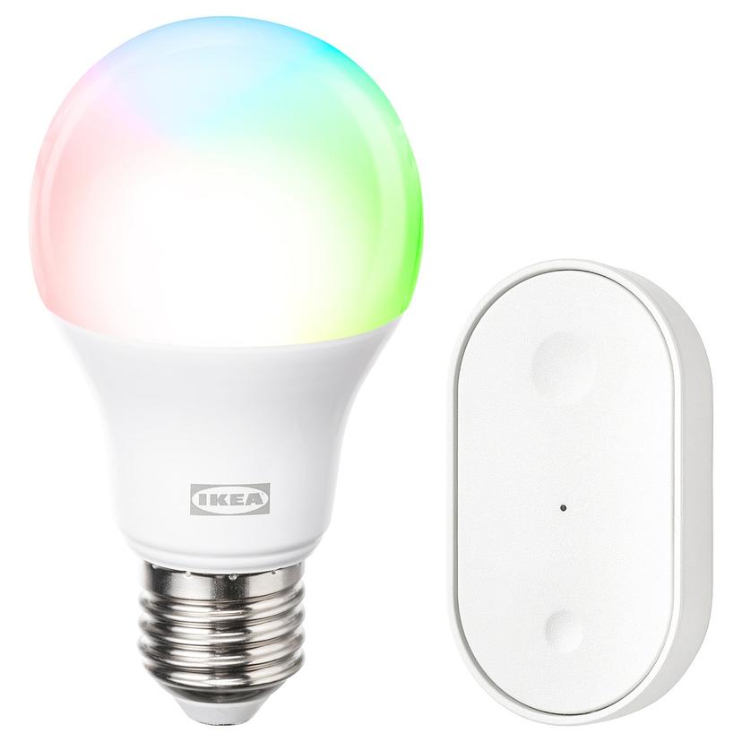 KAJPLATS — комплект для подключения, умный дом цветной и белый спектр, E27