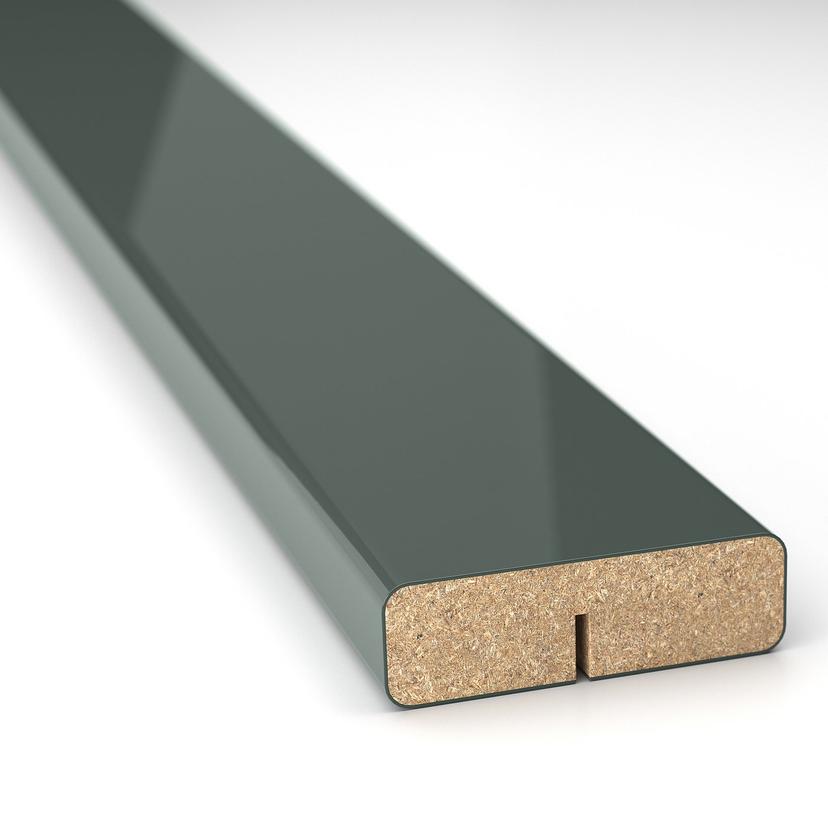 KALLARP — Декоративная полоса, глянцевая, темно-серо-зеленая.