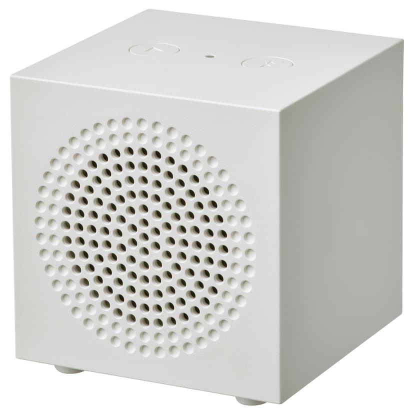 KALLSUP — Przenośny głośnik Bluetooth, biały,