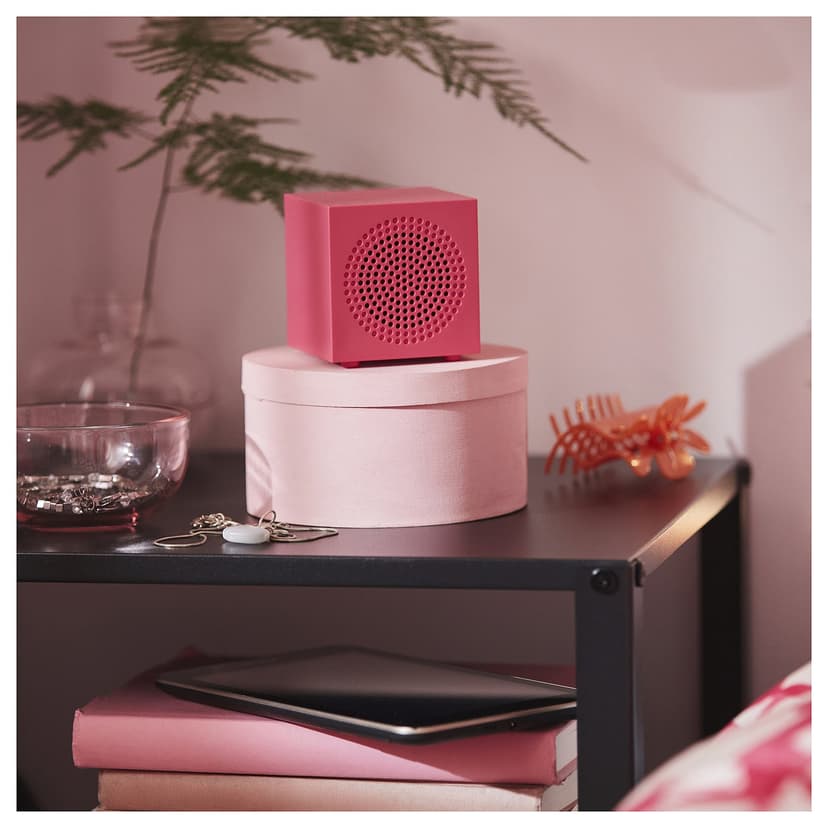 KALLSUP — Przenośny głośnik Bluetooth, różowy,