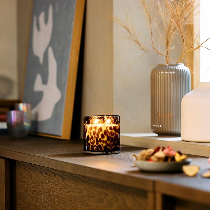 KRONSÅNGARE — ароматическ свеча в стакане,2фитиля