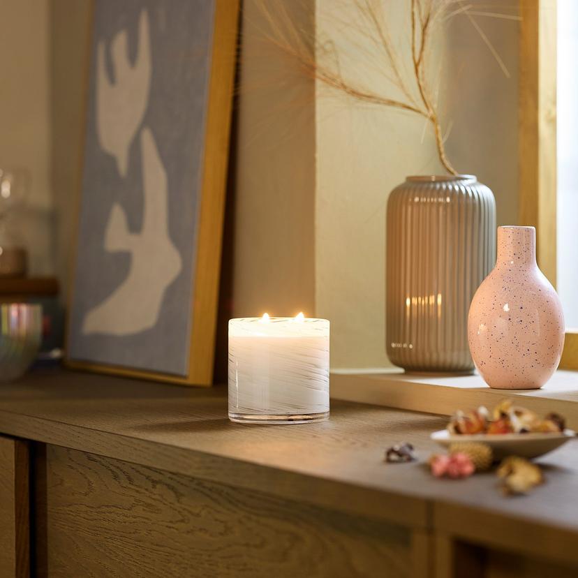 KRONSÅNGARE — ароматическ свеча в стакане,2фитиля