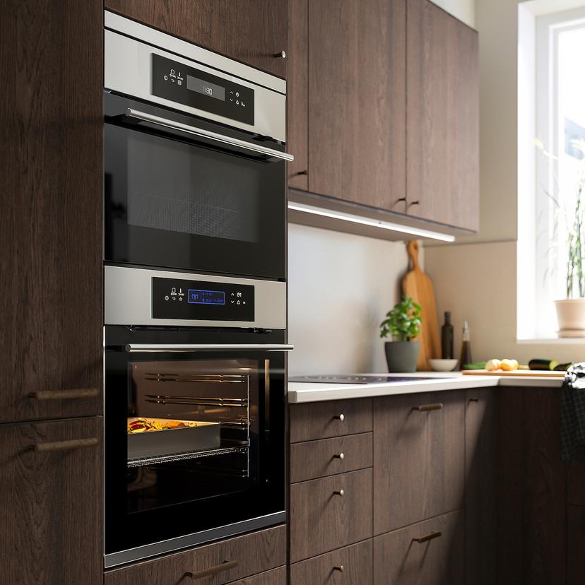 KULINARISK — Духовка/циркуляция воздуха/пиролитическая обработка, нержавеющая сталь IKEA 700