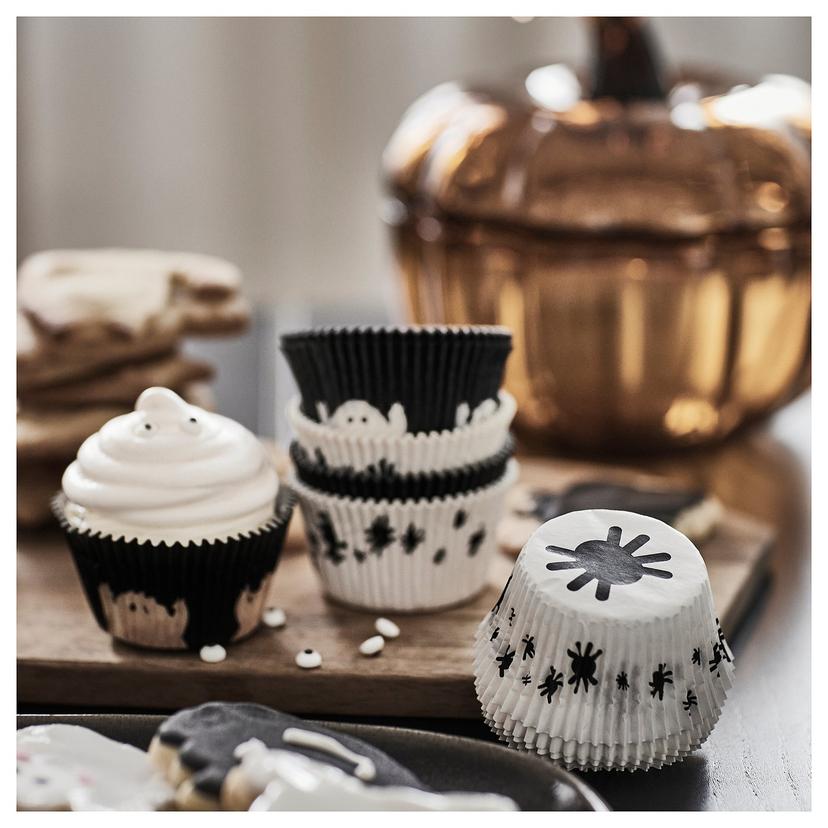 KUSTFYR — Foremka do pieczenia, różne wzory biały/czarny,