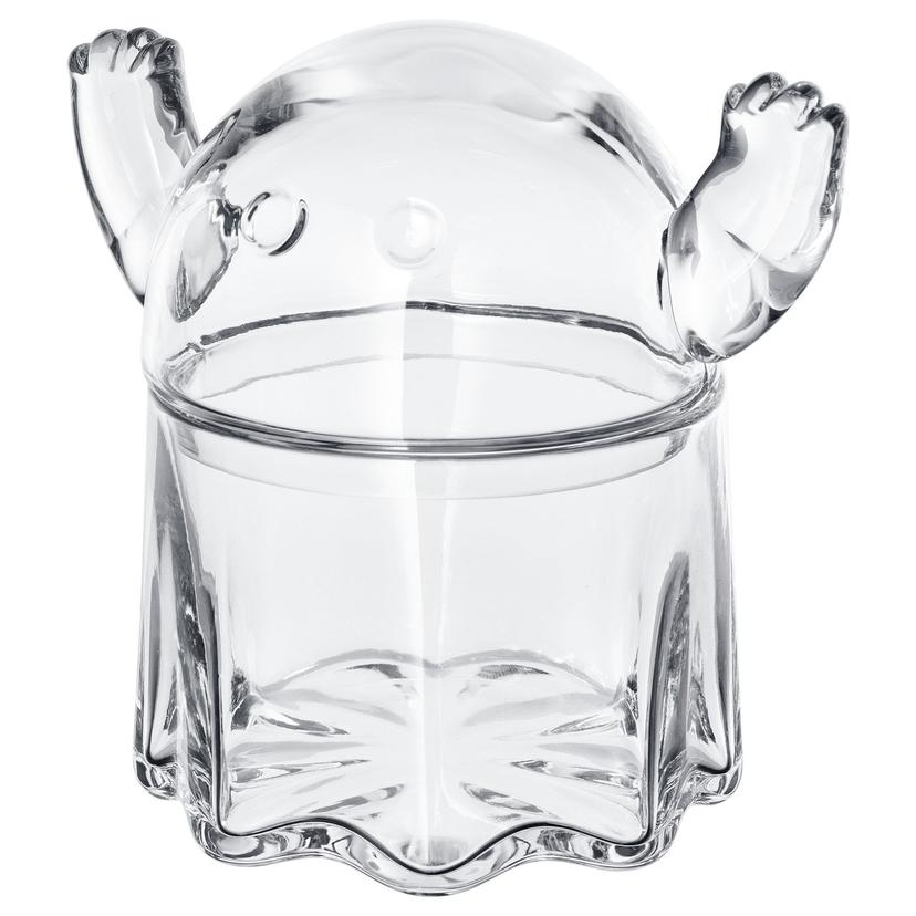 KUSTFYR — Чаша с крышкой, 13 см