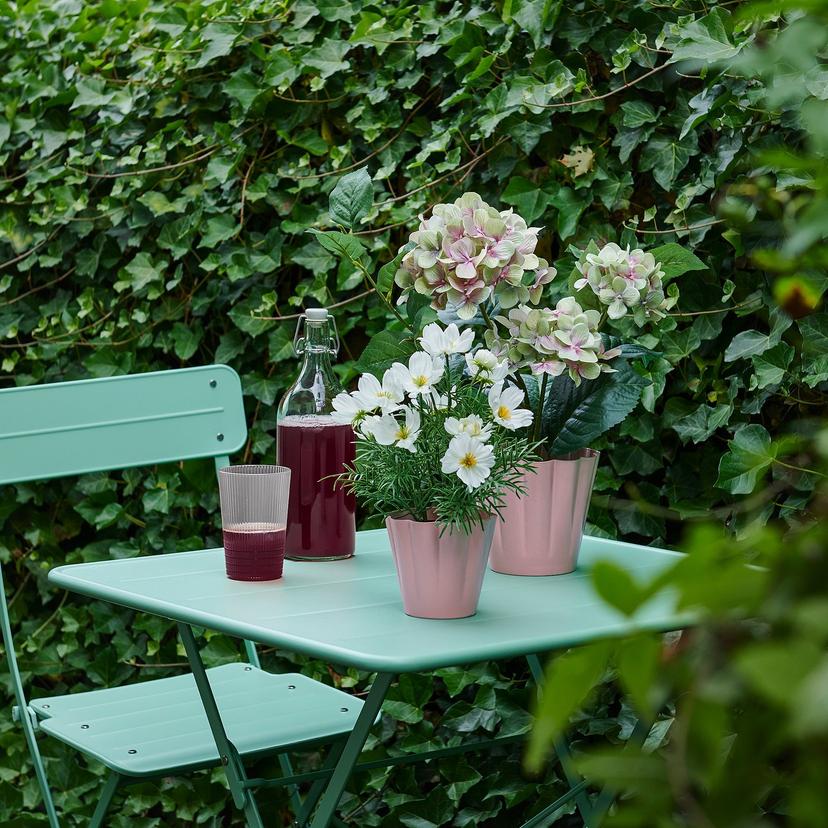 KVASTSPIREA — Osłonka doniczki, do wewnątrz/na zewnątrz różowy,