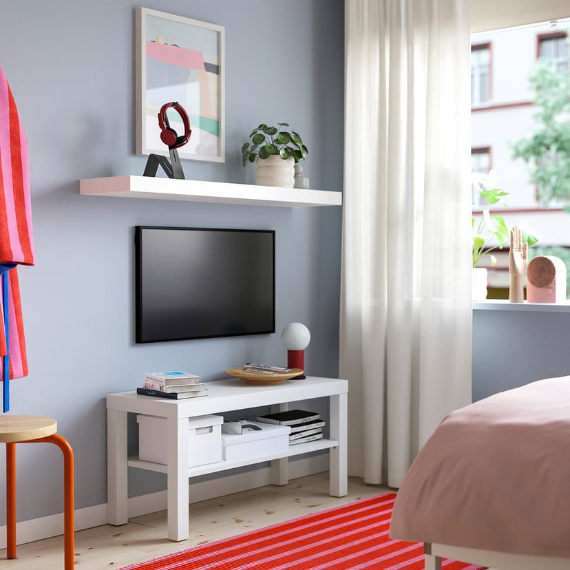 LACK — Szafka pod TV, biały,