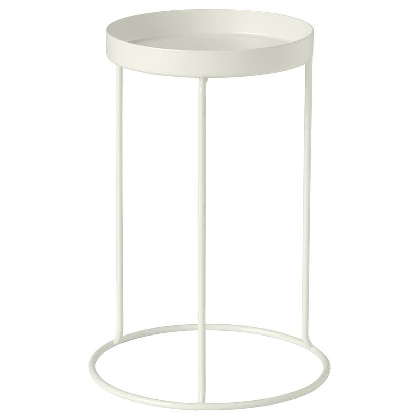 LÅNGNÄBB — Stojak na doniczkę, do wewnątrz/na zewnątrz/biały,