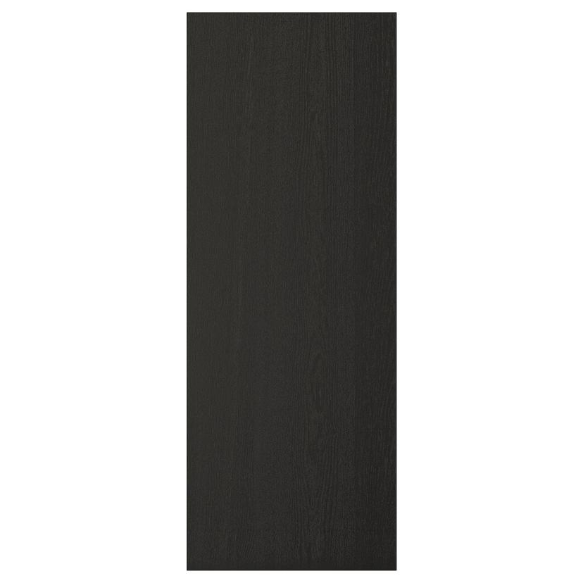 LERHYTTAN — накладная панель, черная морилка, 39x105 см