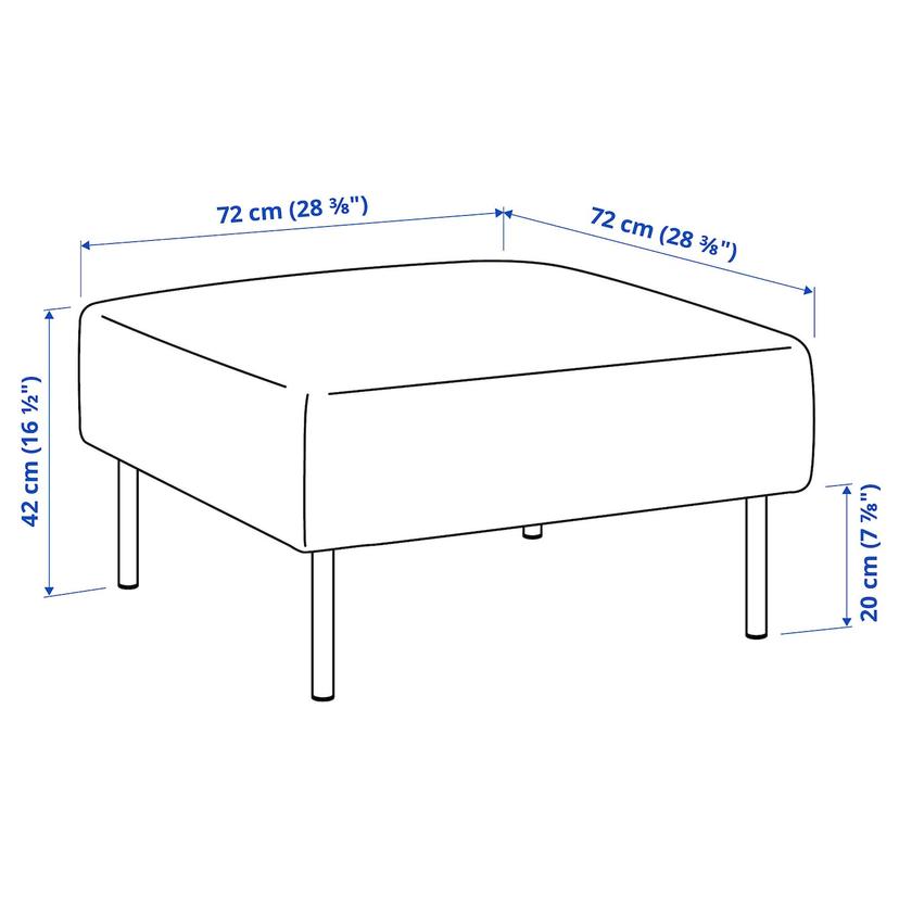 LILLEHEM — 1-местный модуль, Gunnared коричнево-красный/дерево