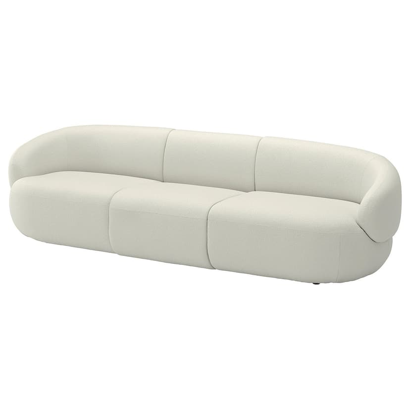 LILLESÄTER — Sofa 4-osobowa, Axvall kremowy,