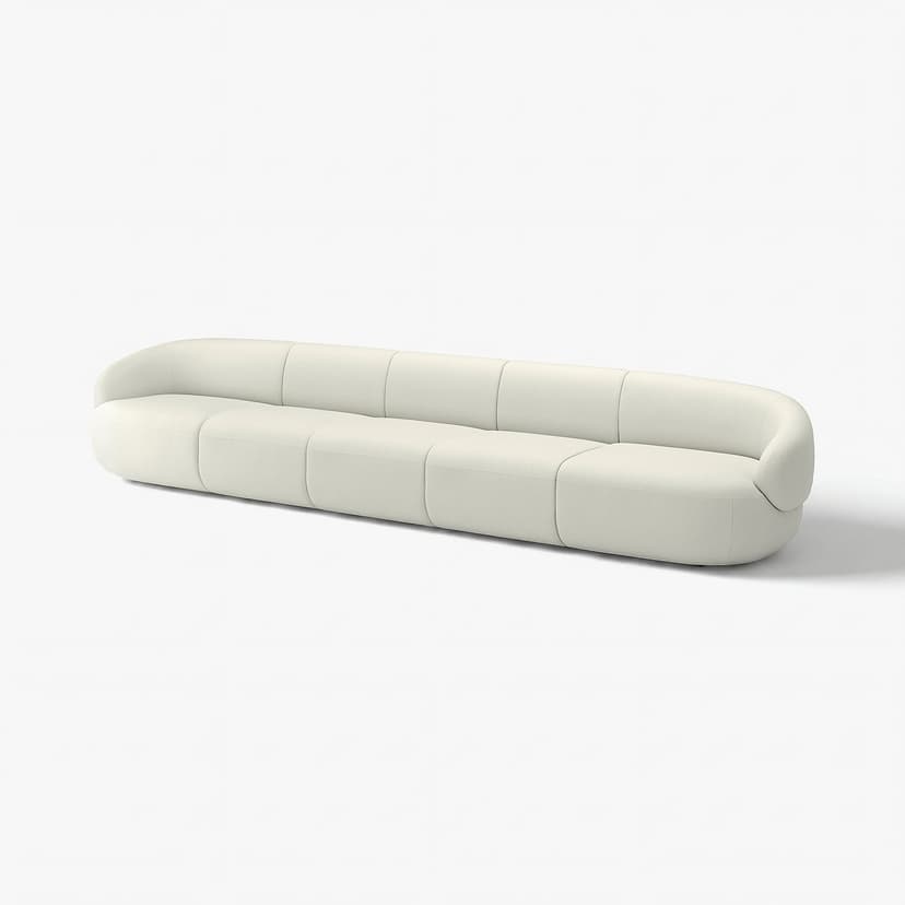 LILLESÄTER — Sofa 6-osobowa, Axvall kremowy,