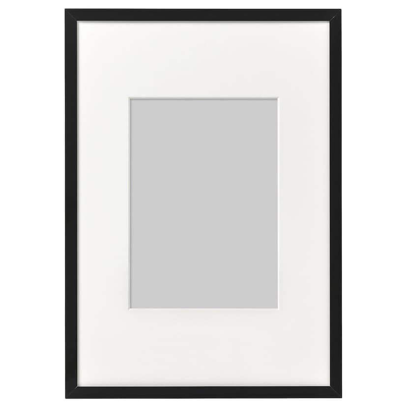 LOMVIKEN — рама, черный, 21x30 см