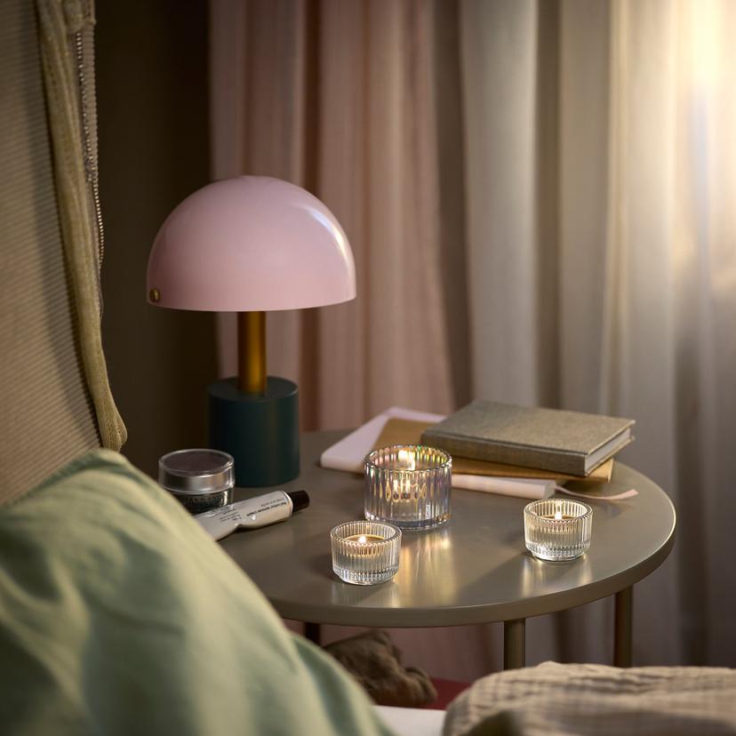 LOTSFÅGEL — Świeczka pachnąca, Liść figowy zielony,