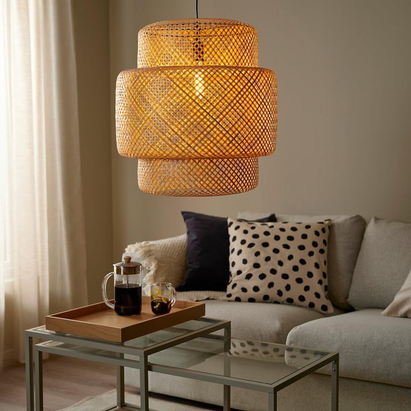 LUNNOM — Светодиодная лампа E27, 250 люмен, диммируемая/трубчатая, прозрачное стекло.