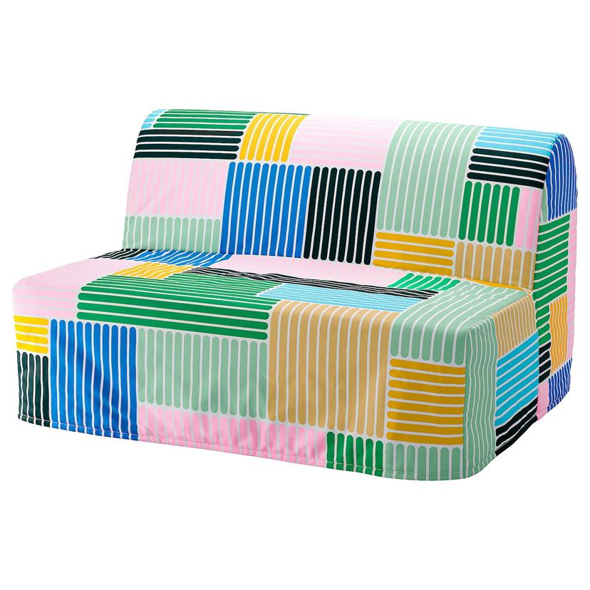 LYCKSELE LÖVÅS — 2-местный диван-кровать, Grindtorp разноцветный
