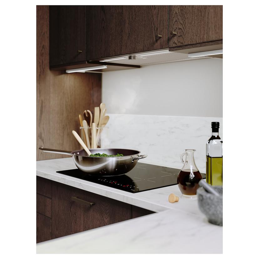 MATMÄSSIG — индукц варочн панель, ИКЕА 300 черный, 59 см